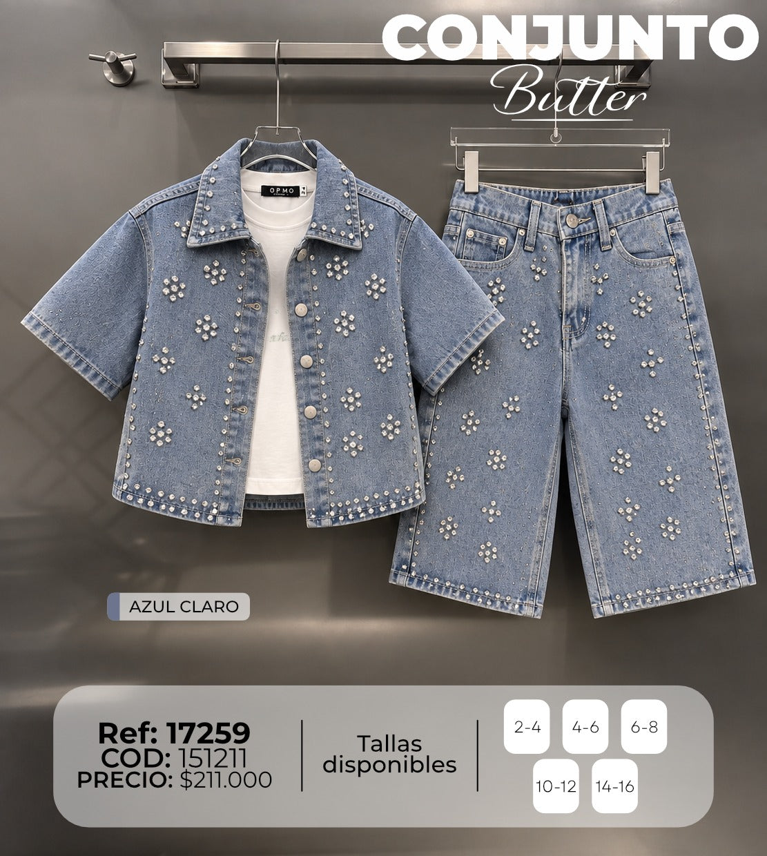 conjunto butter 1 niña