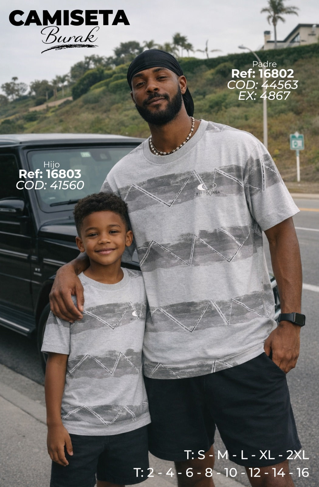 Camiseta Burak Padre E Hijo