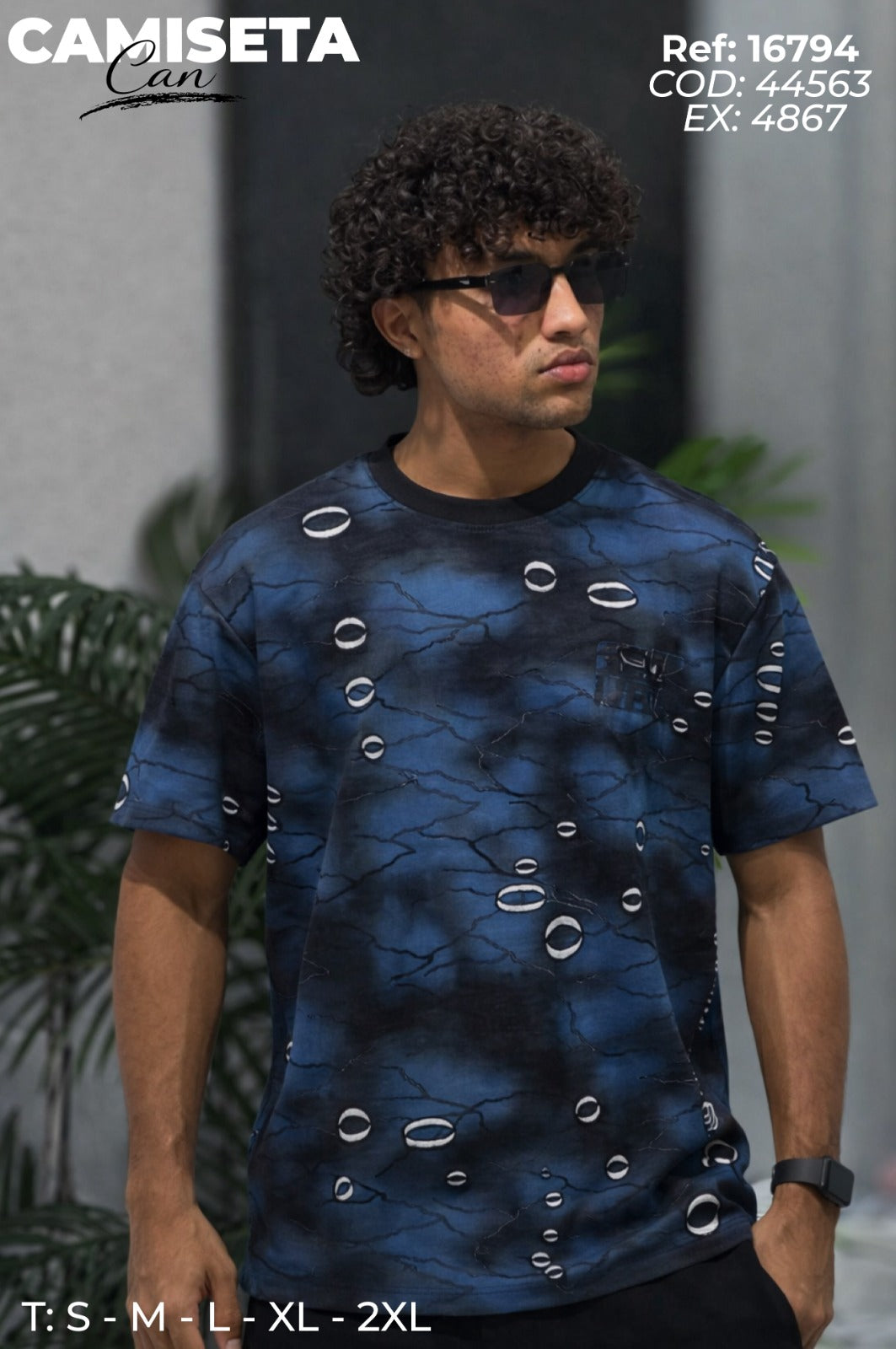 camiseta can hombre