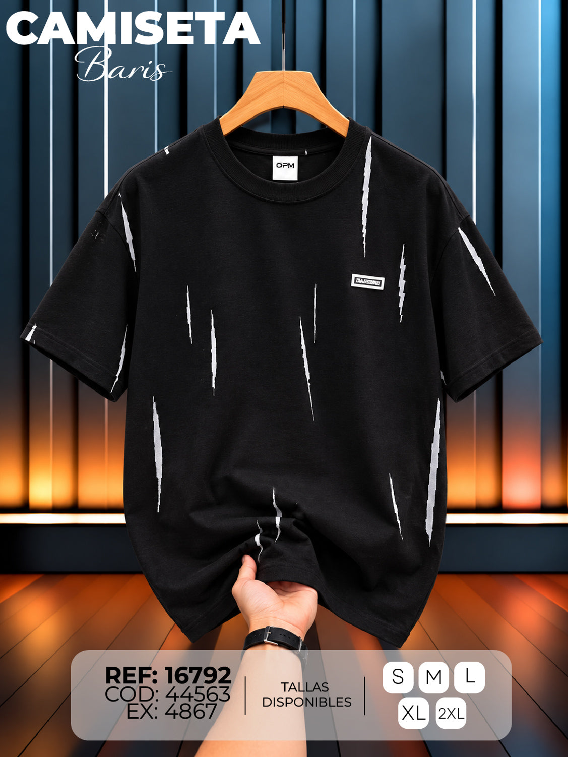 camiseta baris hand