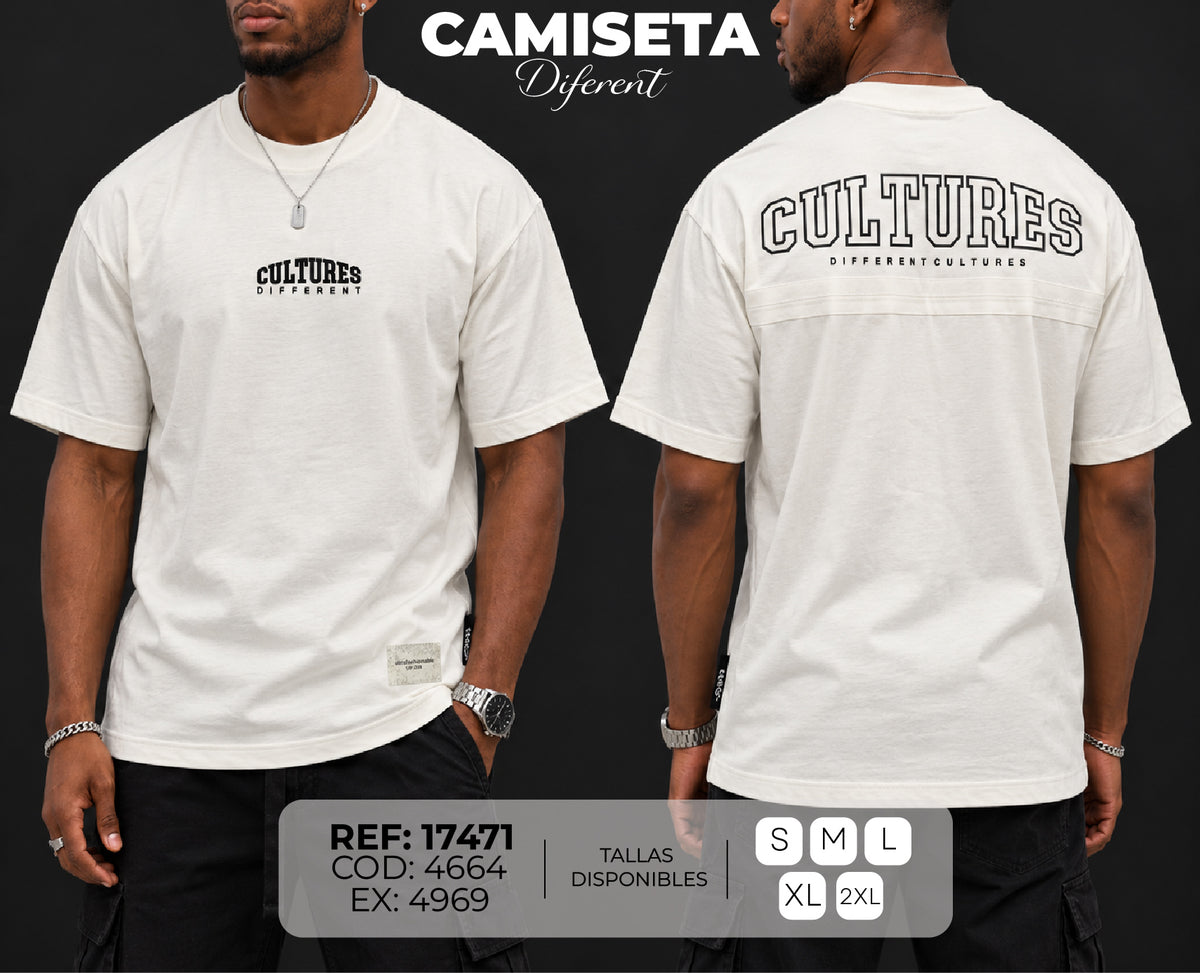 camiseta diferent hombre