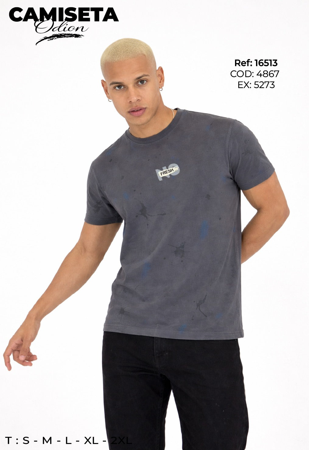 camiseta odion hombre