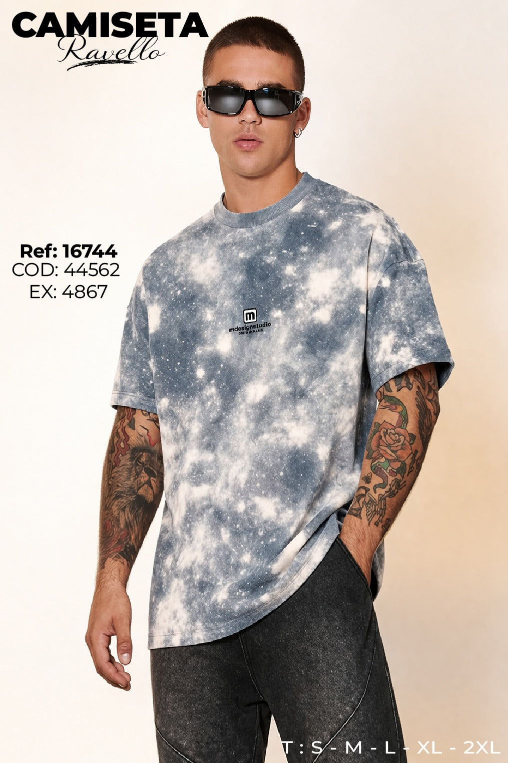 camiseta ravello hombre