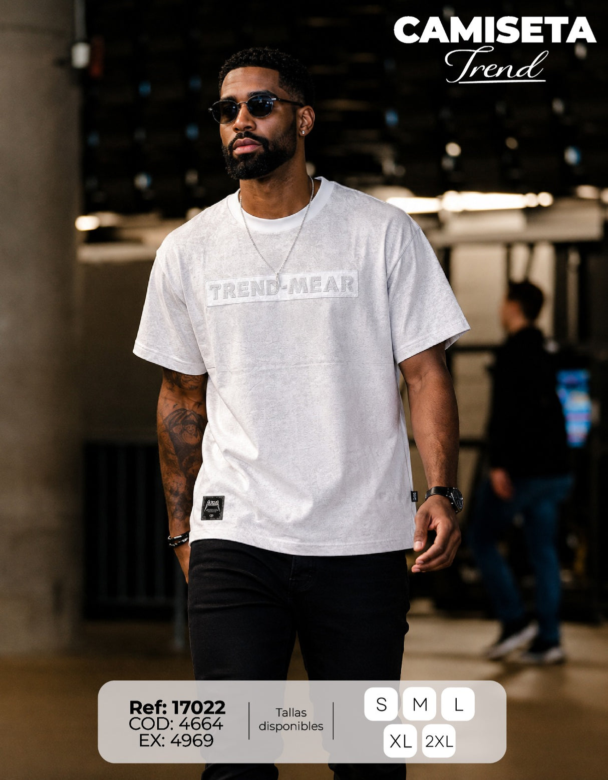 camiseta trend hombre