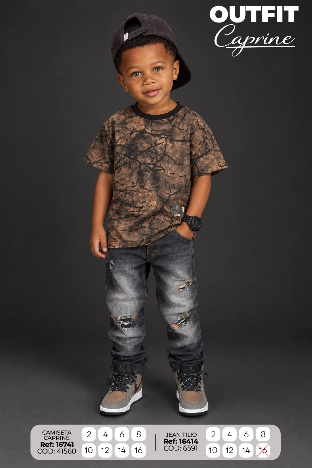 Caprine Outfit Niño Album