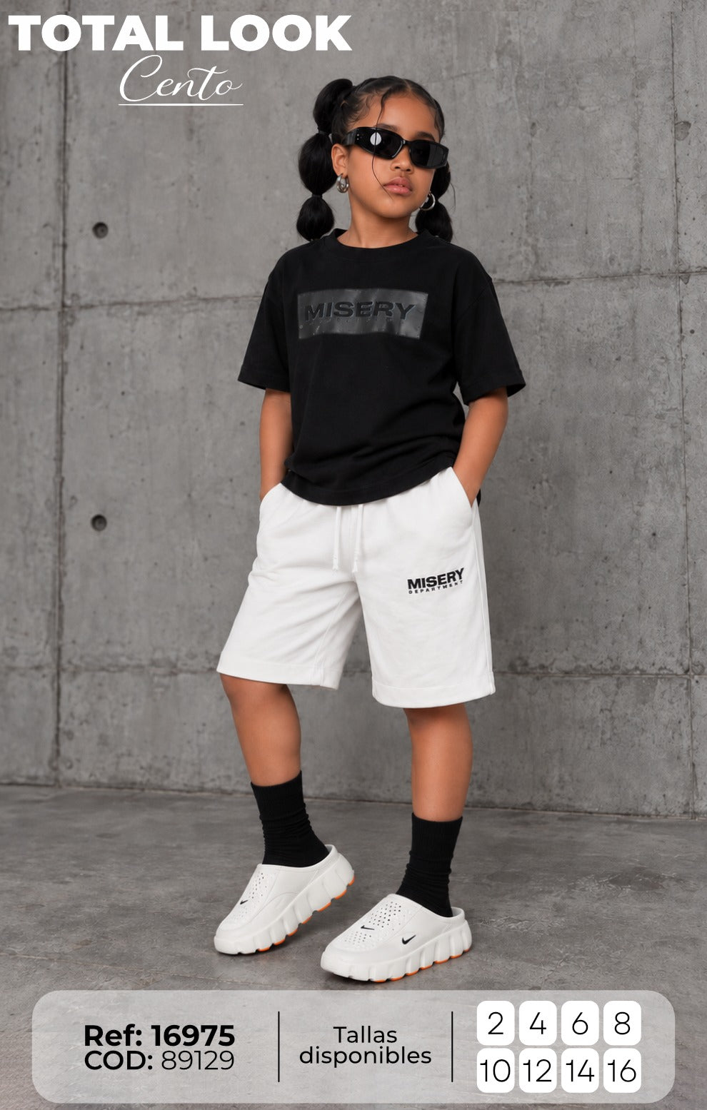 conjunto cento niña