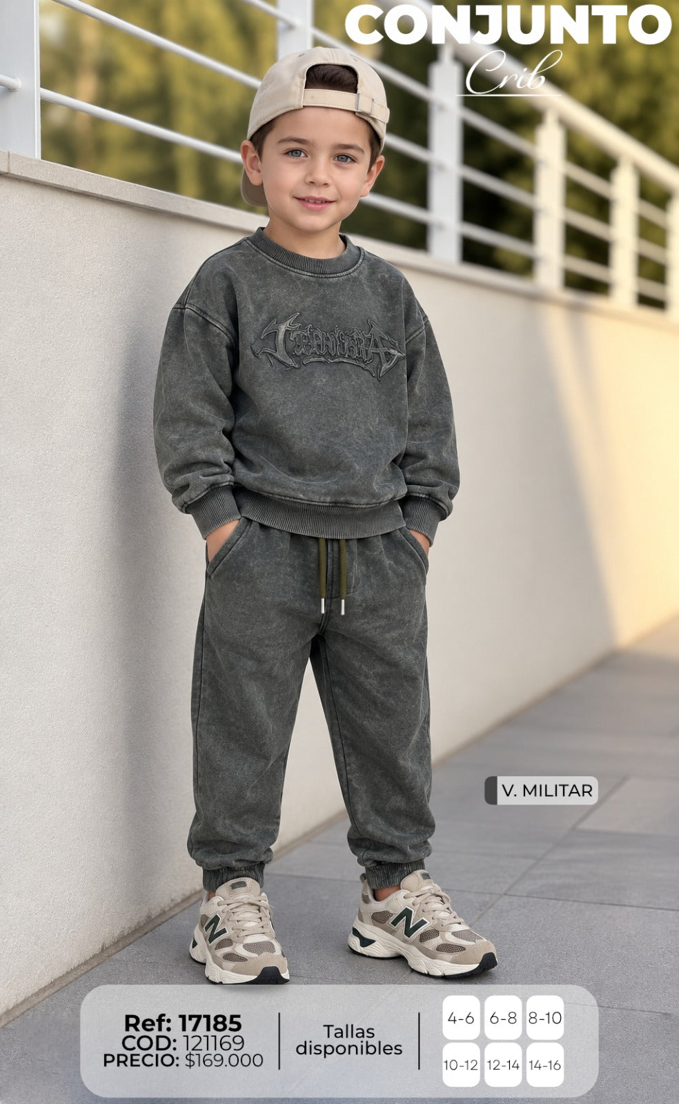 total look crib niño