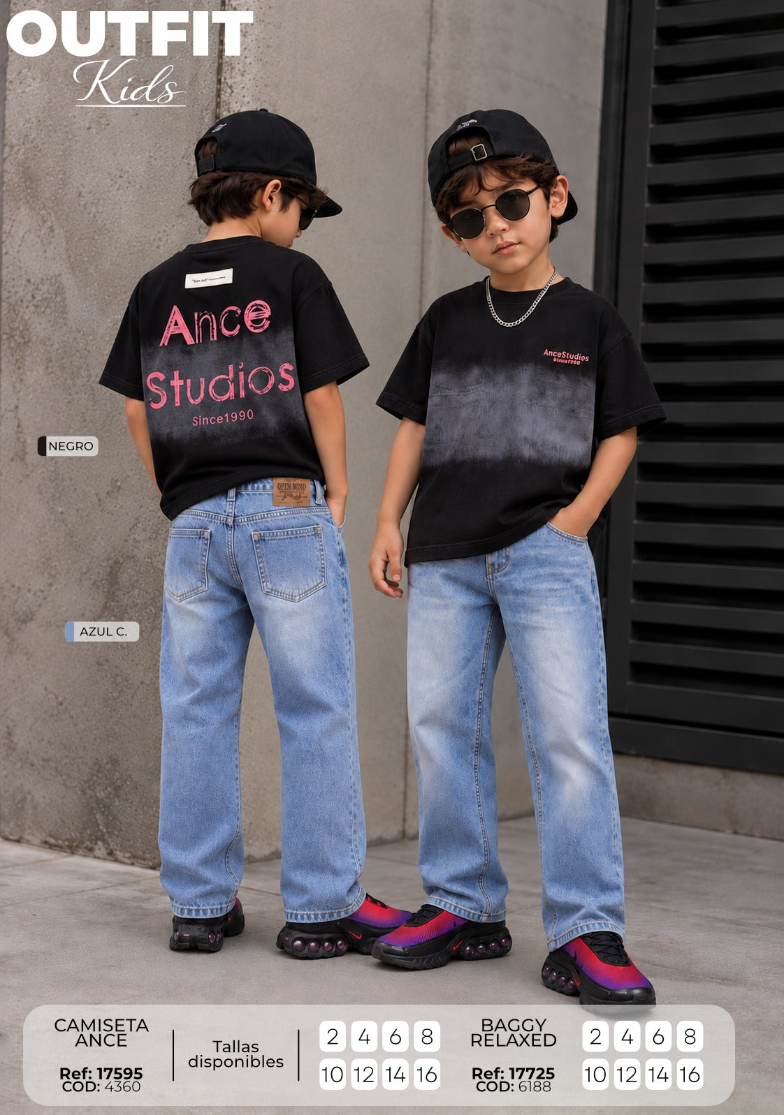 outfits niño ance