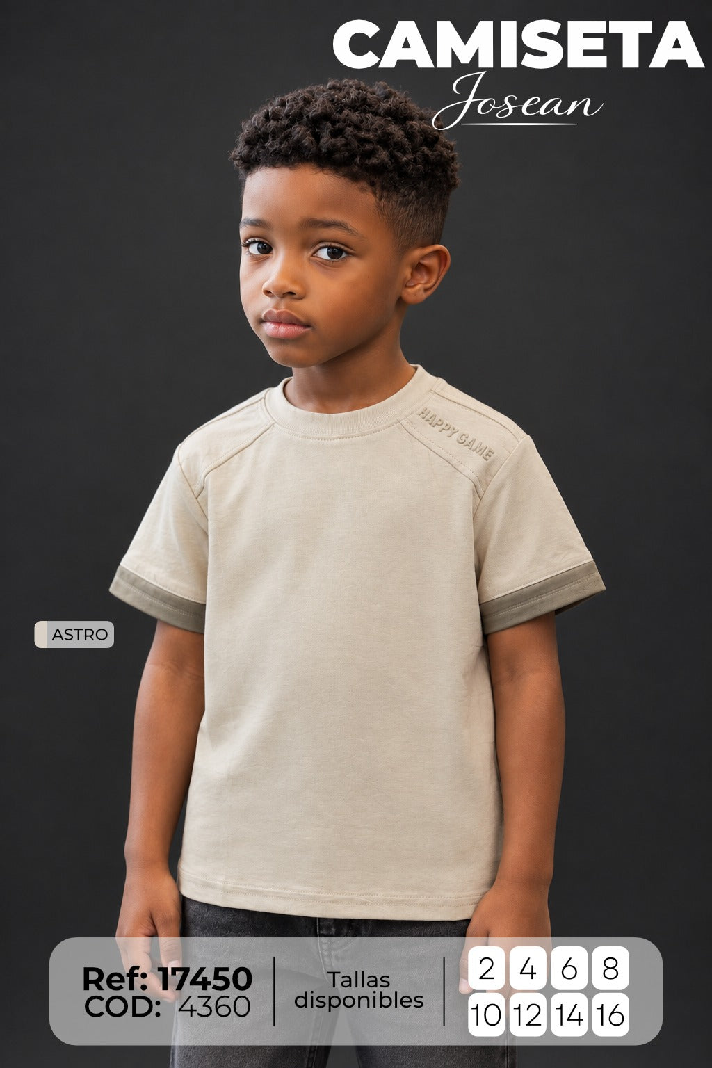 camiseta JOSEAN niño