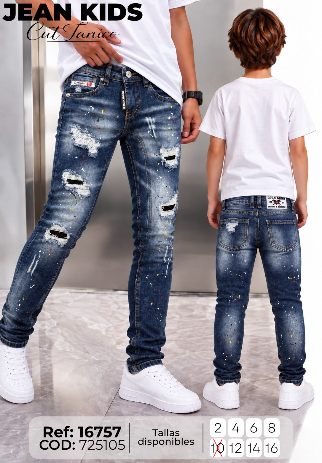 Jean CUT TANICO niño