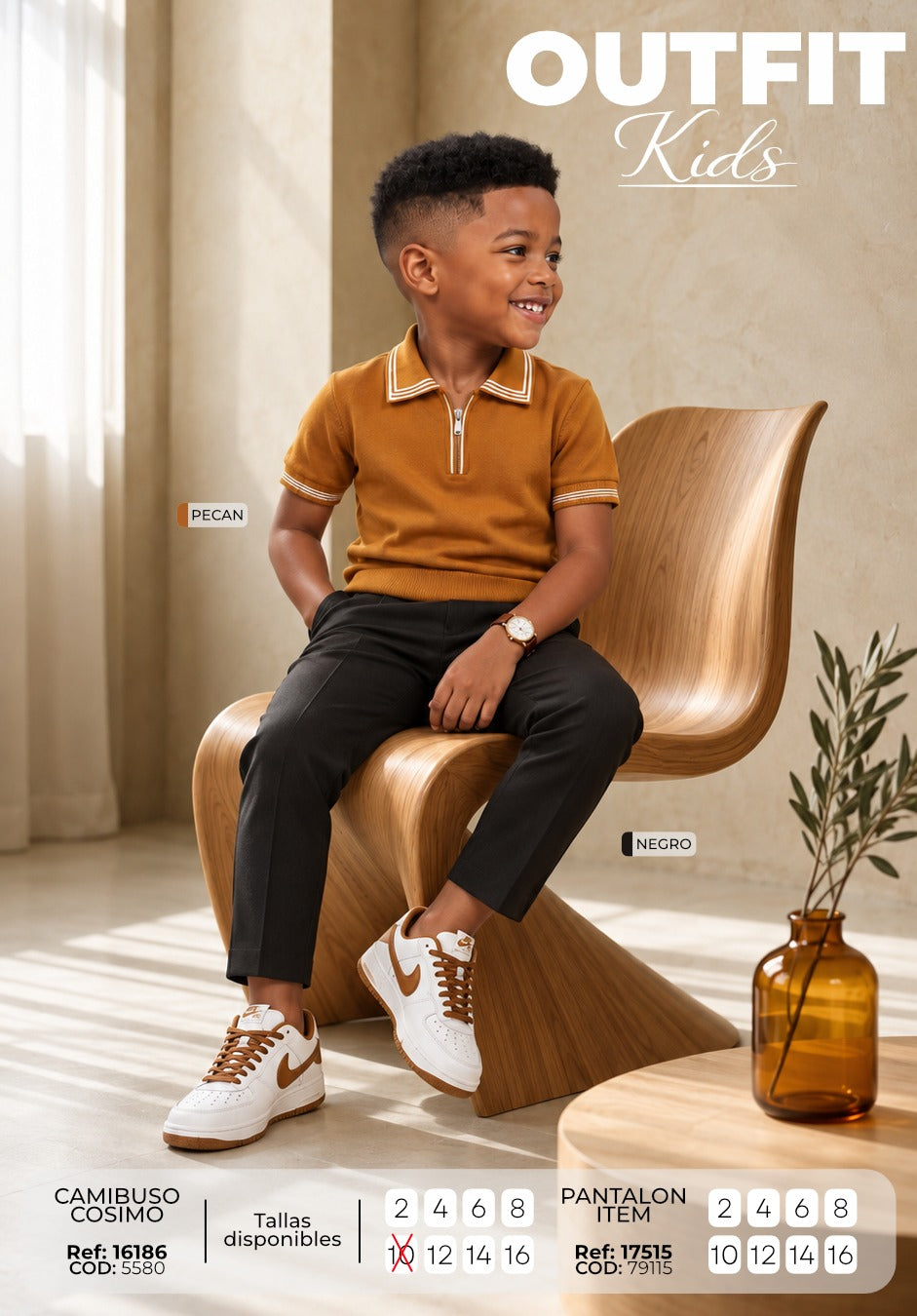 Outfit niño 1 old money