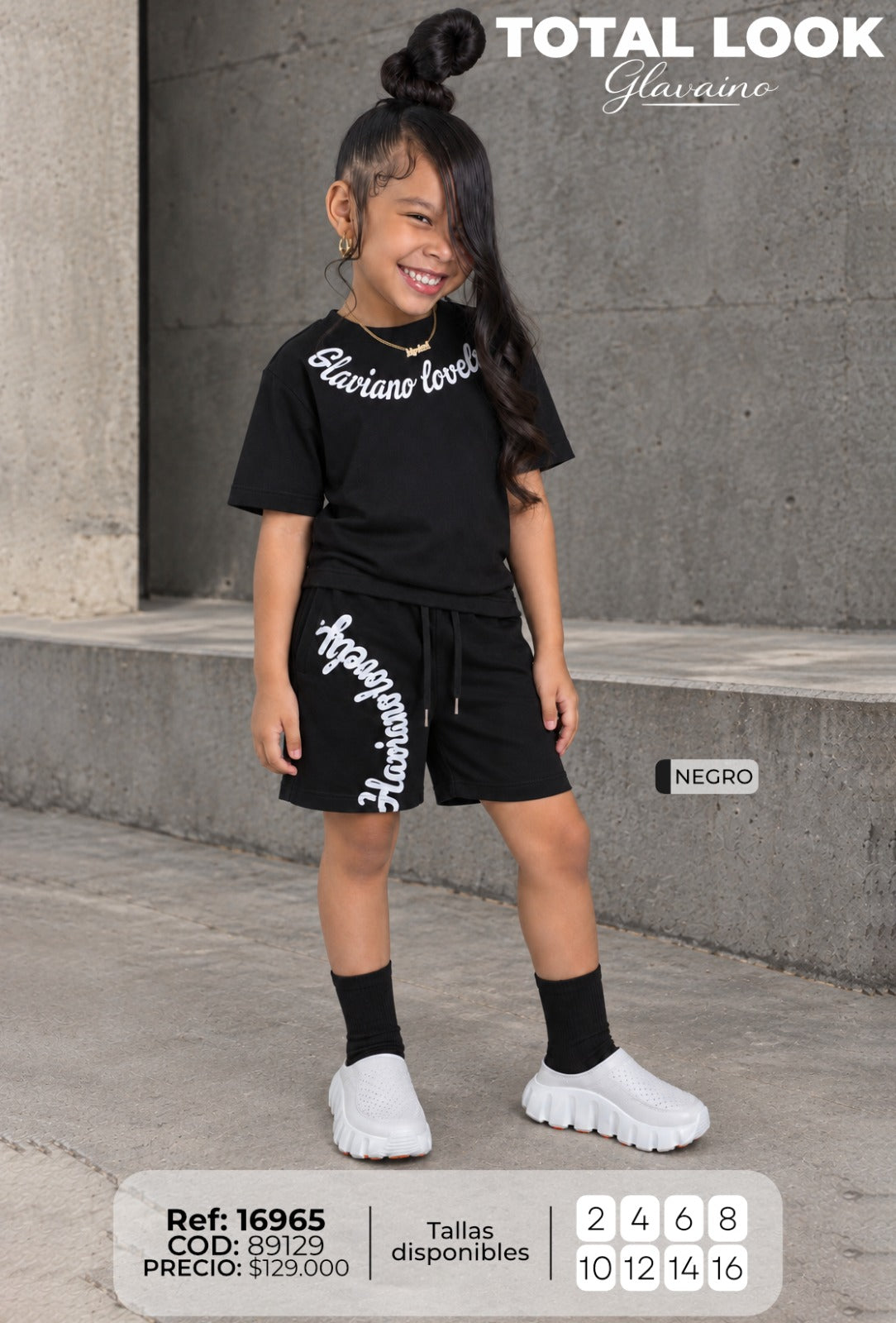 conjunto glaviano niña