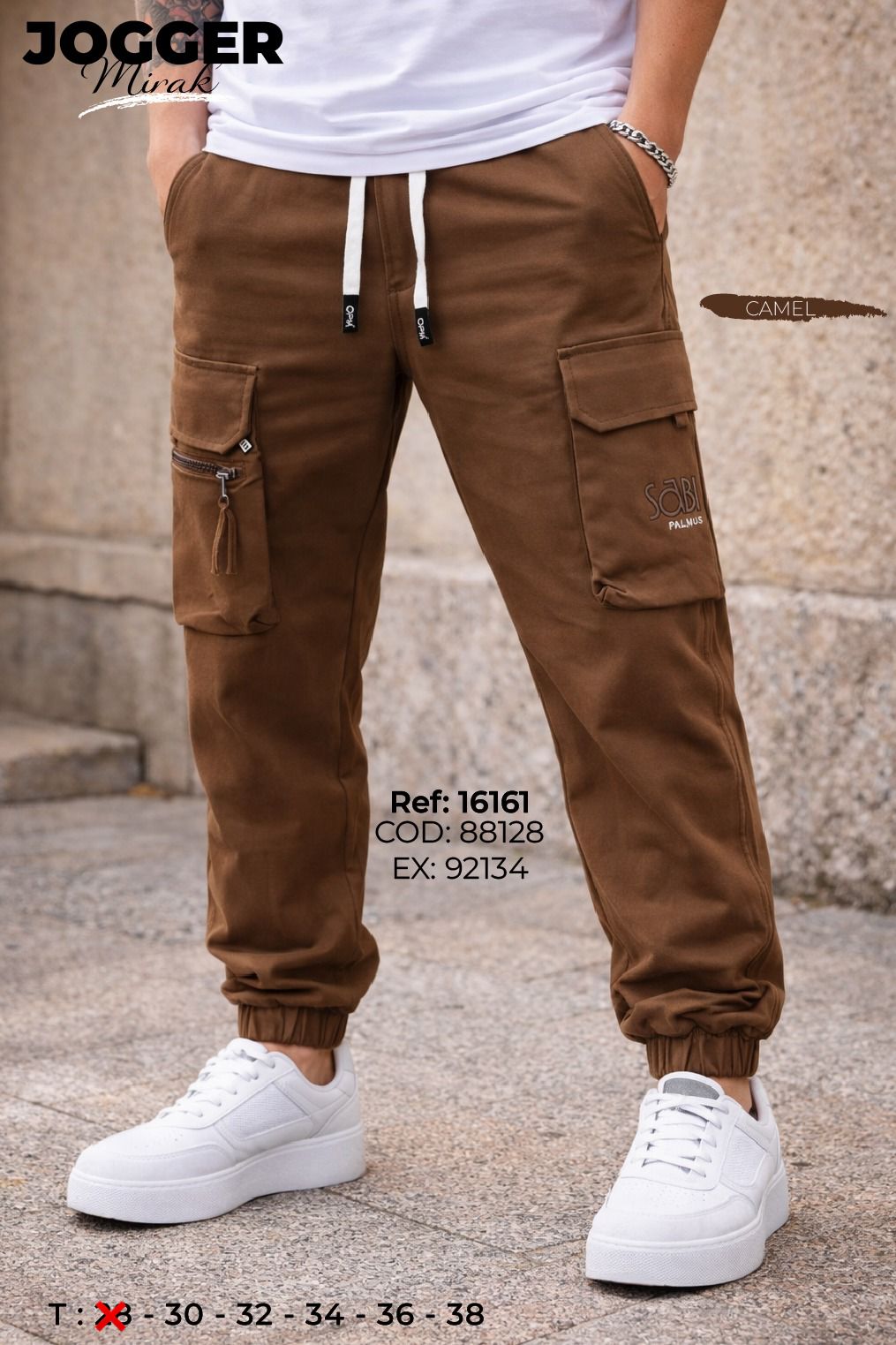 Jogger Mirak Hombre Camel