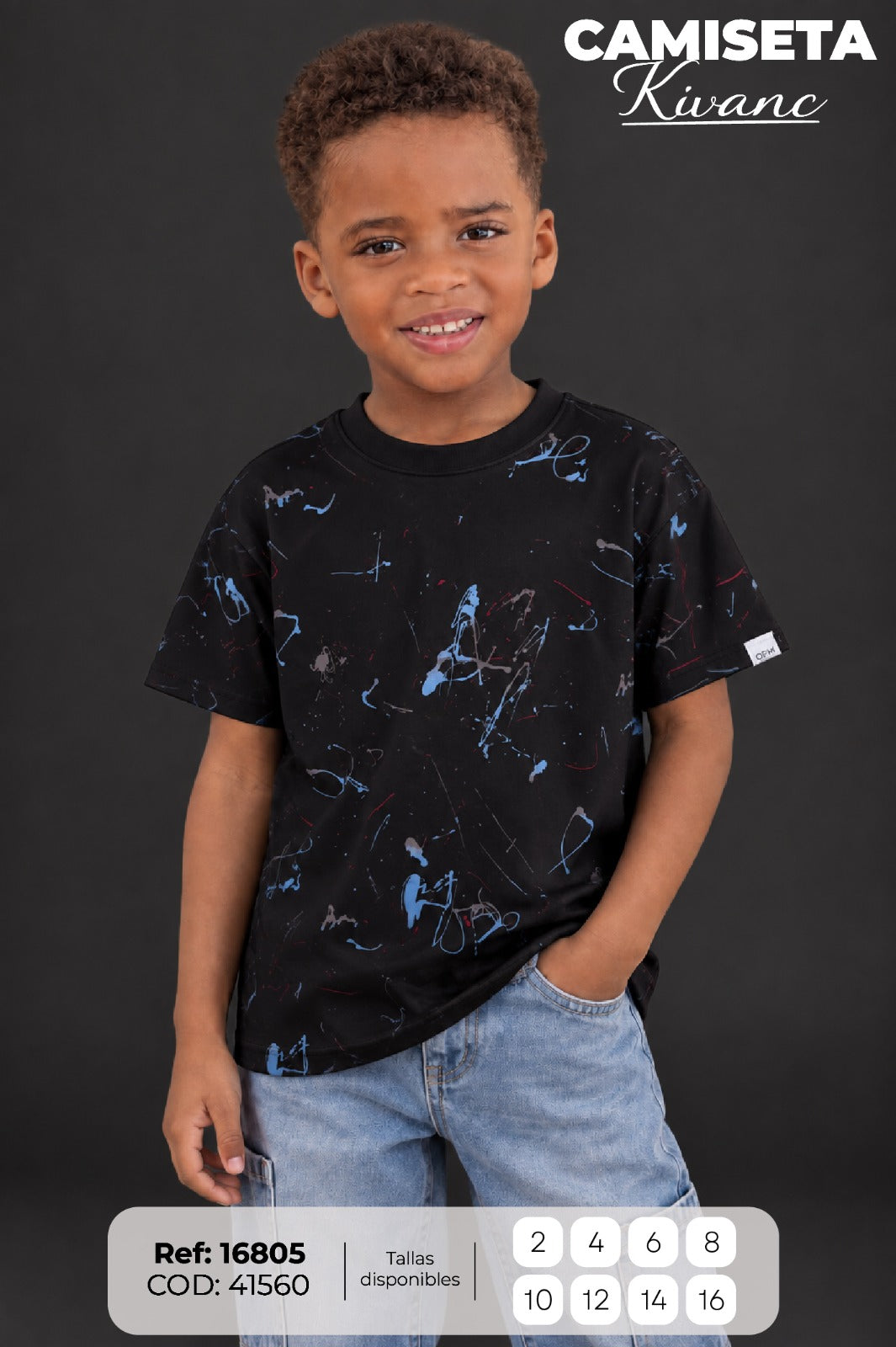 camiseta kivanc niño