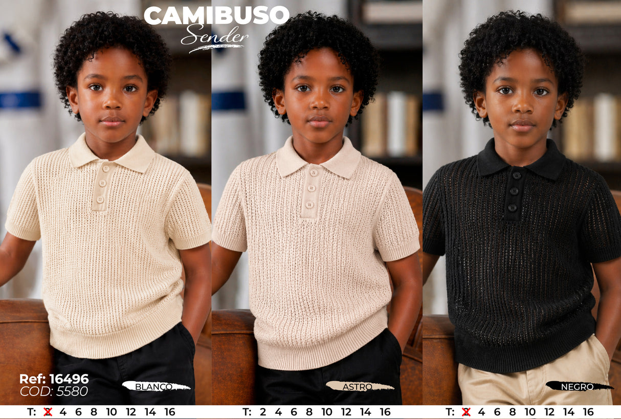camibuso sender collage niño