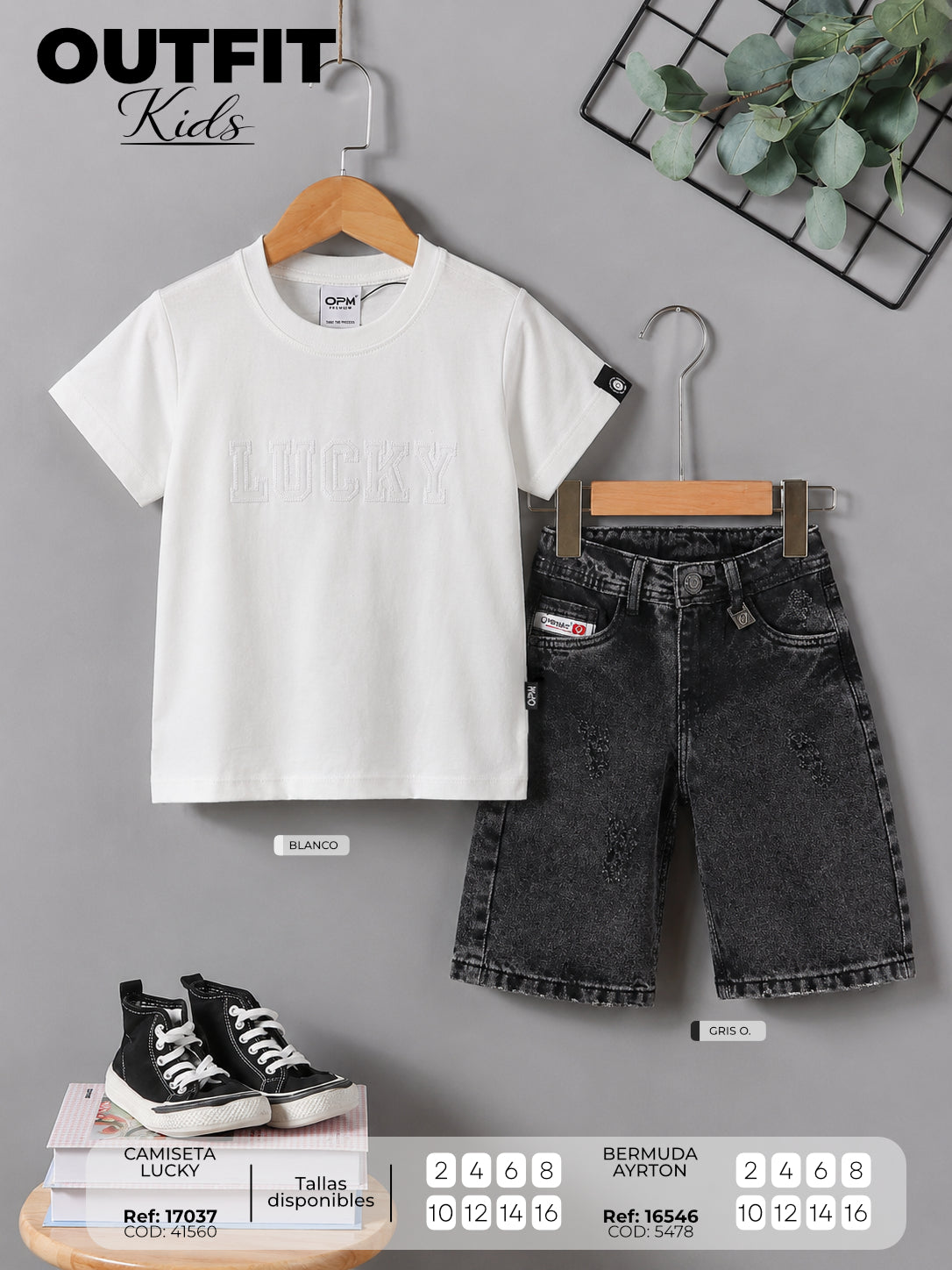 LUCKY Outfit Niño Album