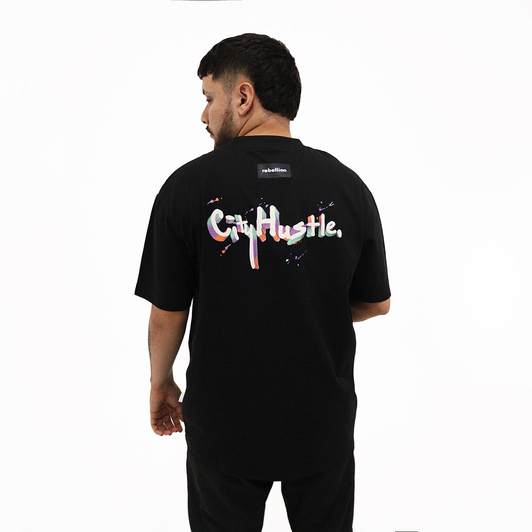 Camiseta hustle hombre