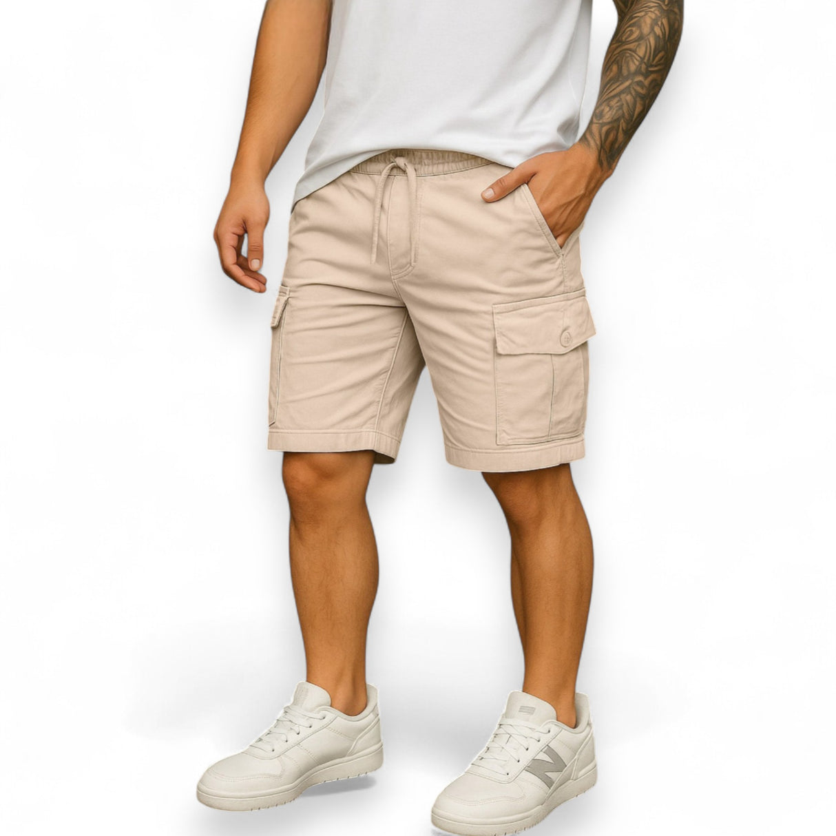 Bermuda cargo hombre