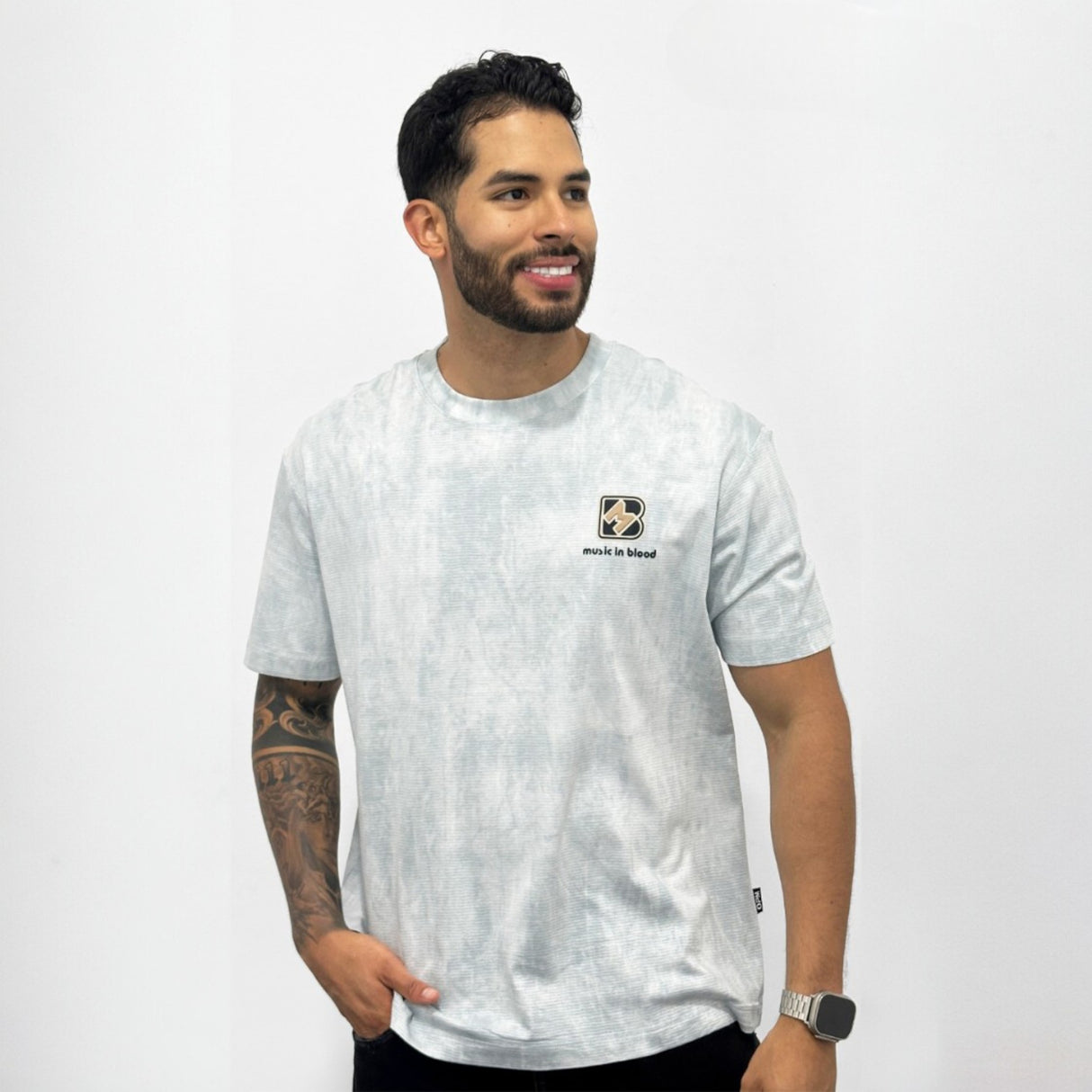 Camiseta iktan hombre