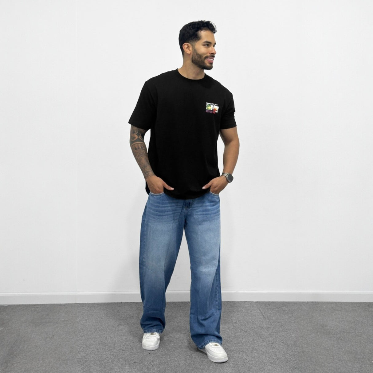 Jeans baggy don omar hombre