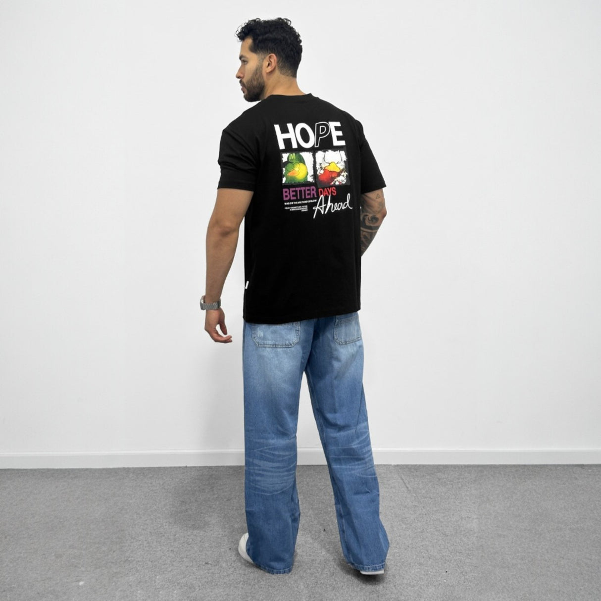 Jeans baggy don omar hombre