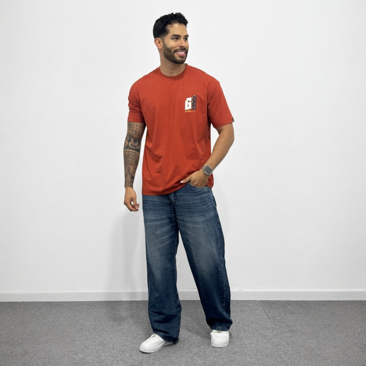 Jeans baggy don omar hombre