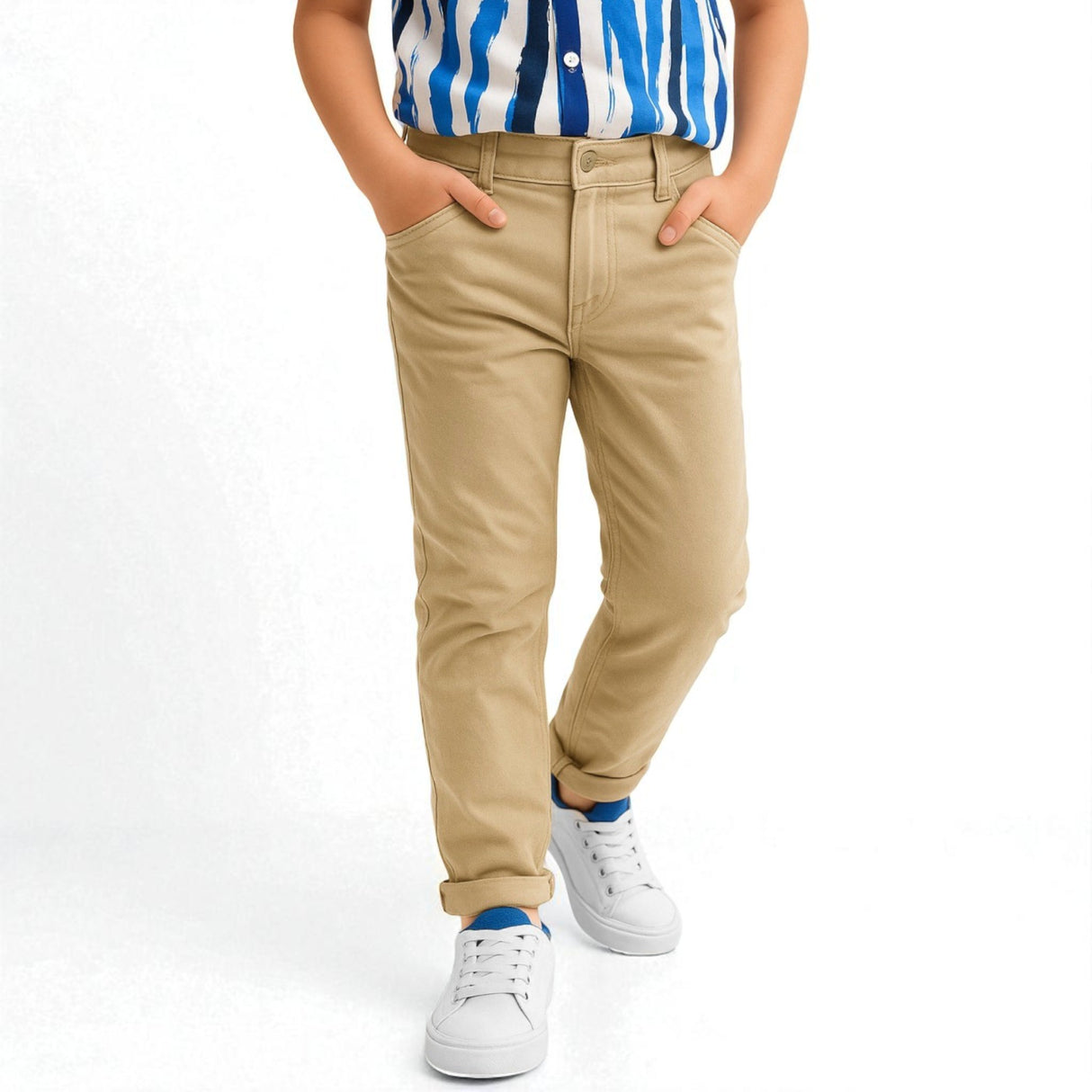 Pantalon drill niño