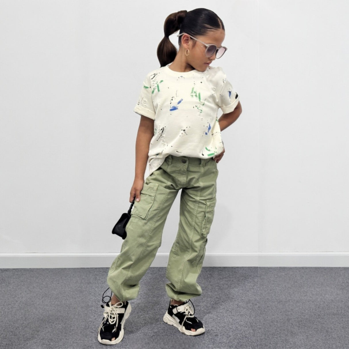 Pantalón litchi niña