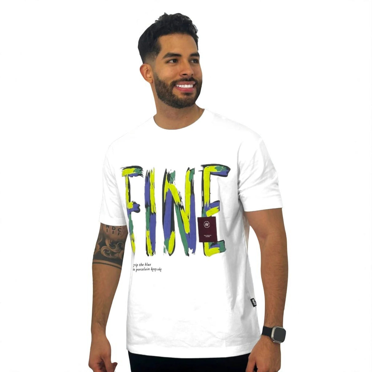 Camiseta fine hombre