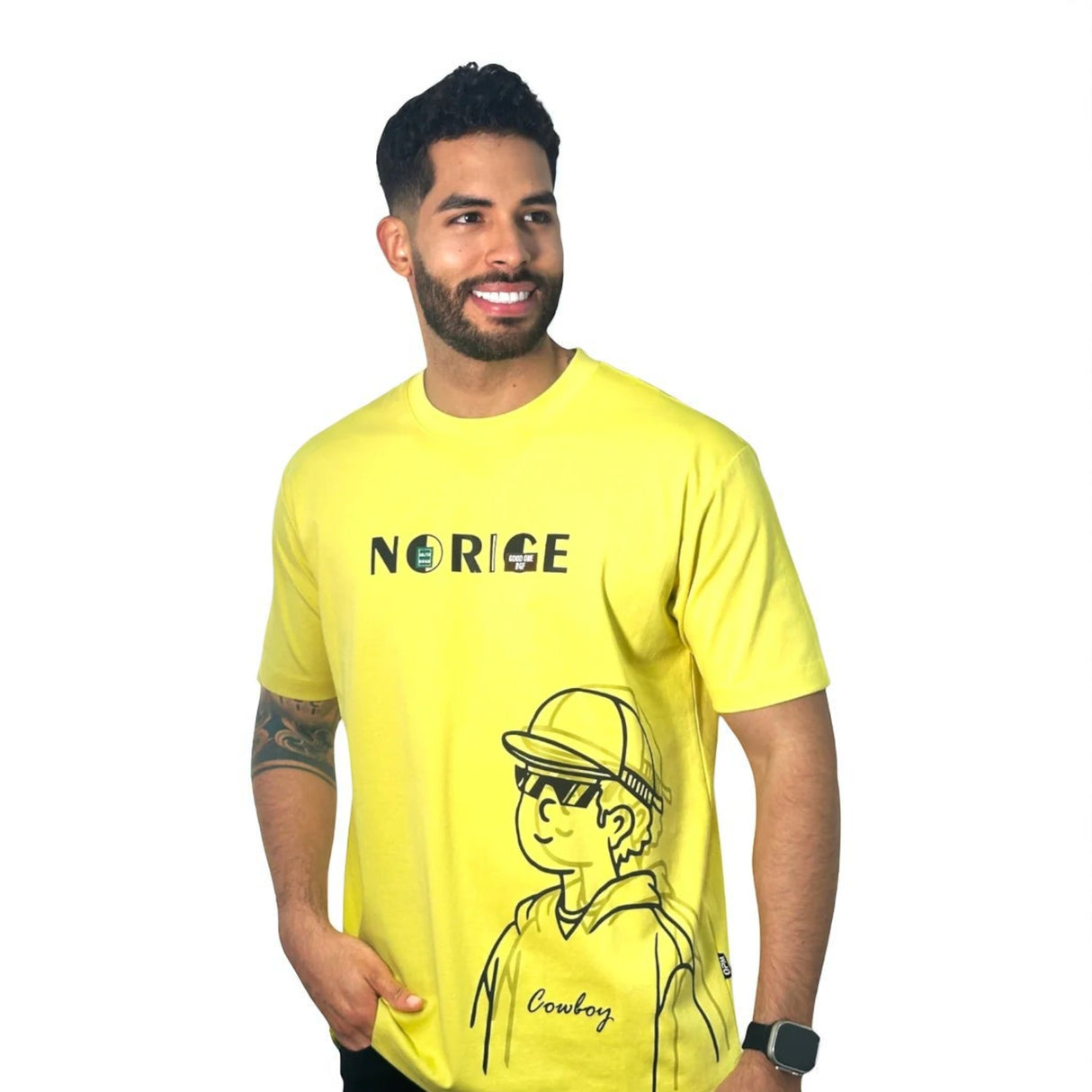 Camiseta jostin hombre