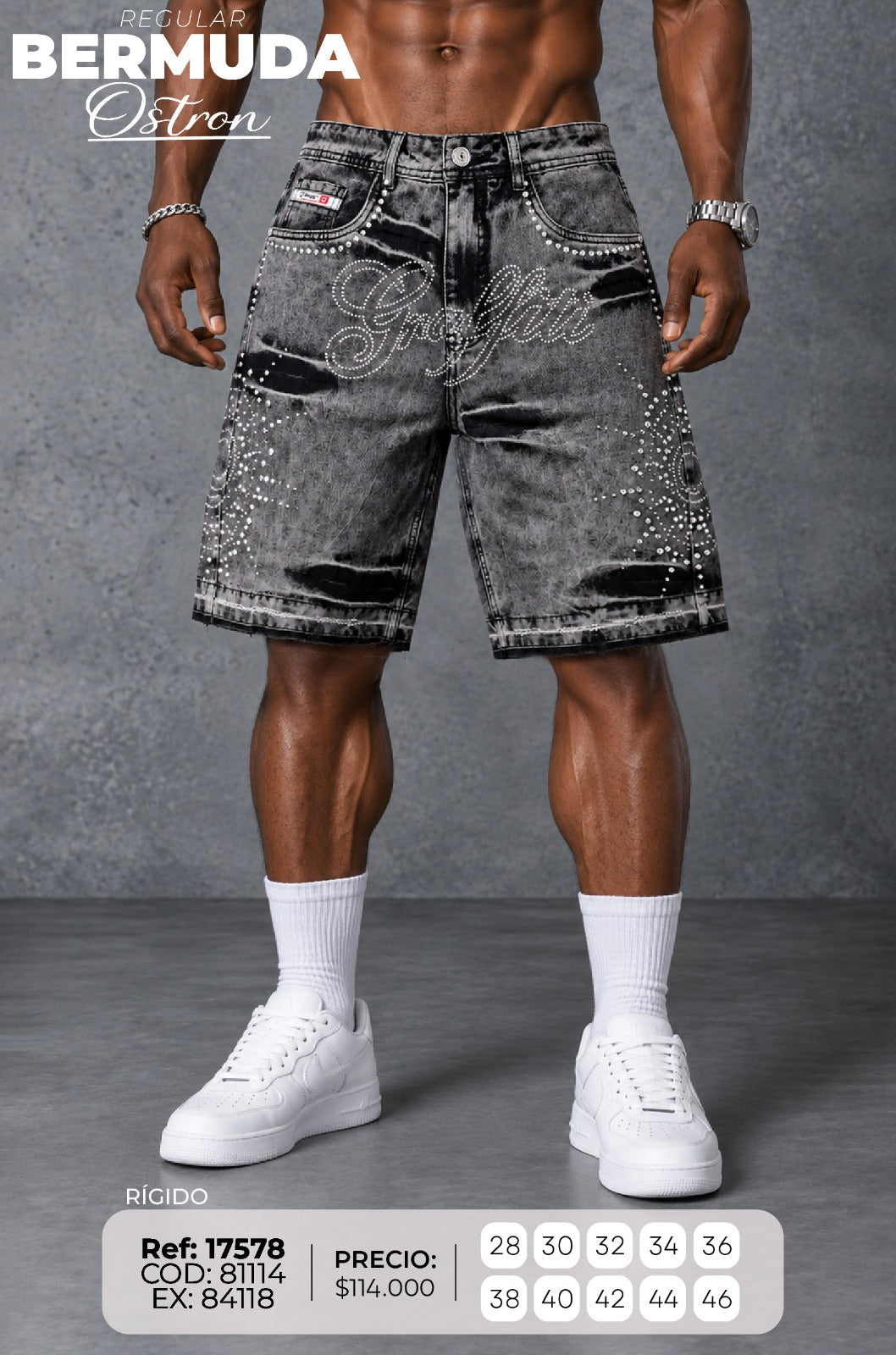bermuda ostron hombre