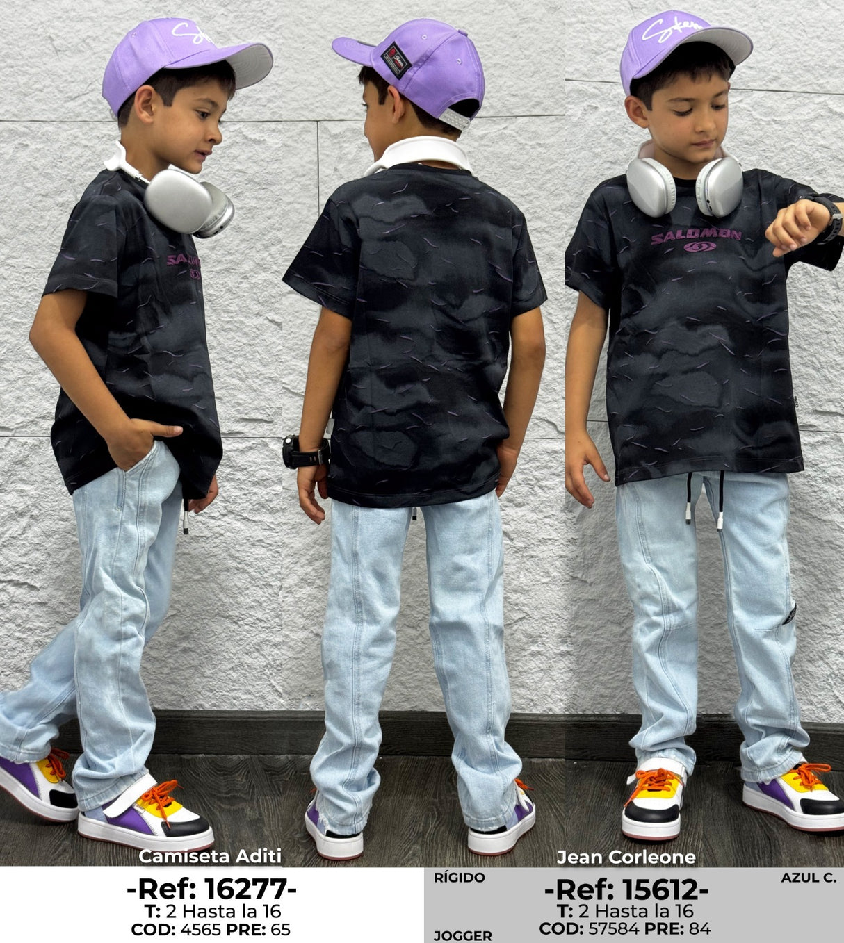 outfit f1 niño