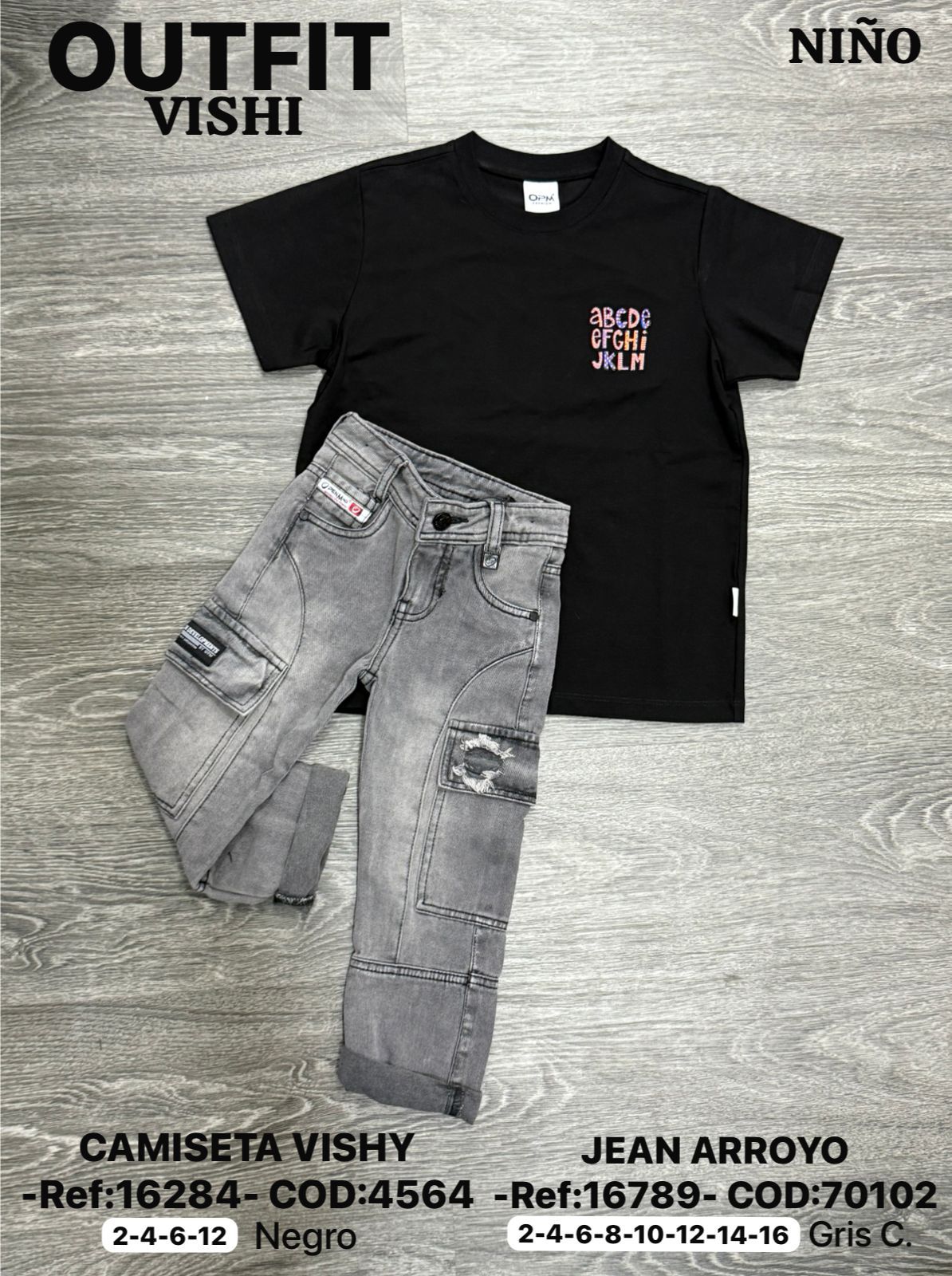 outfit q10 niño