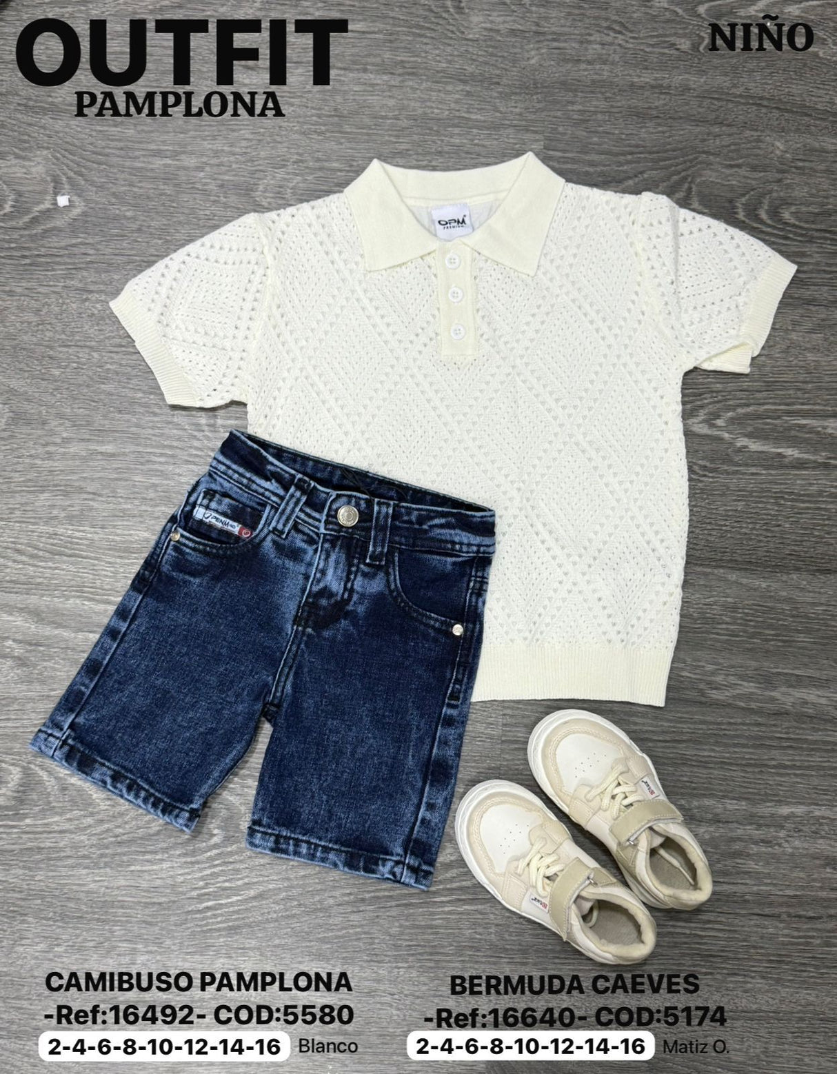 outfit q12 niño