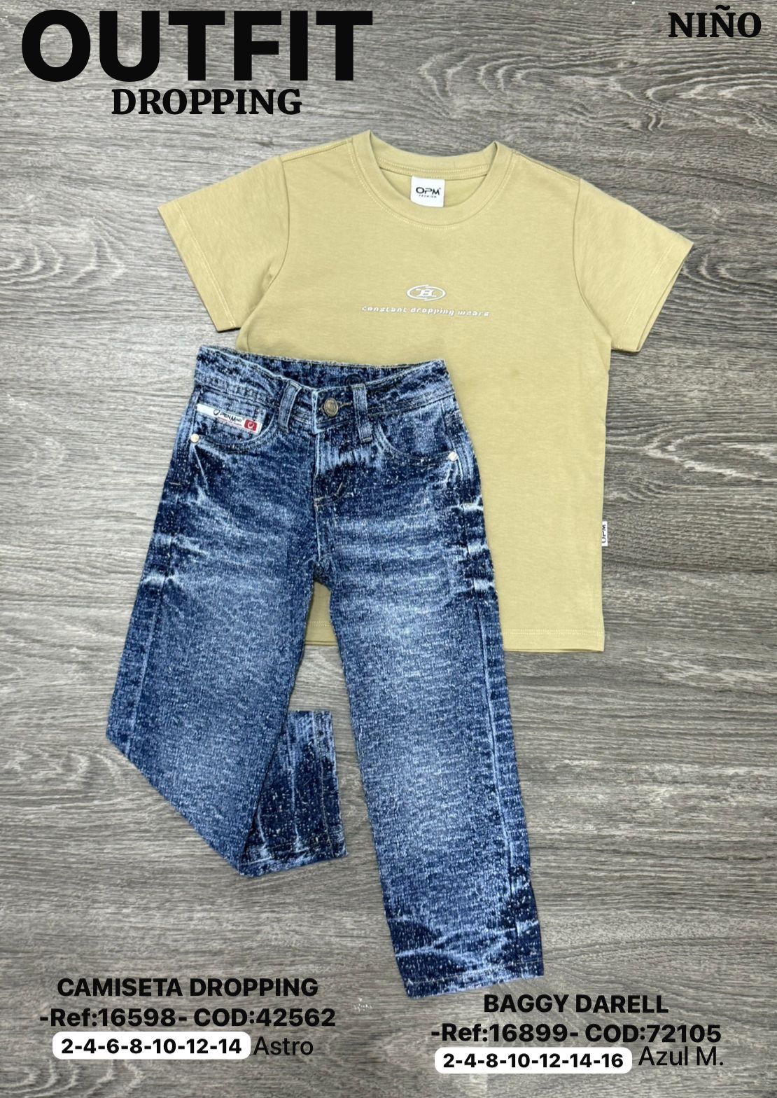 outfit q7 niño