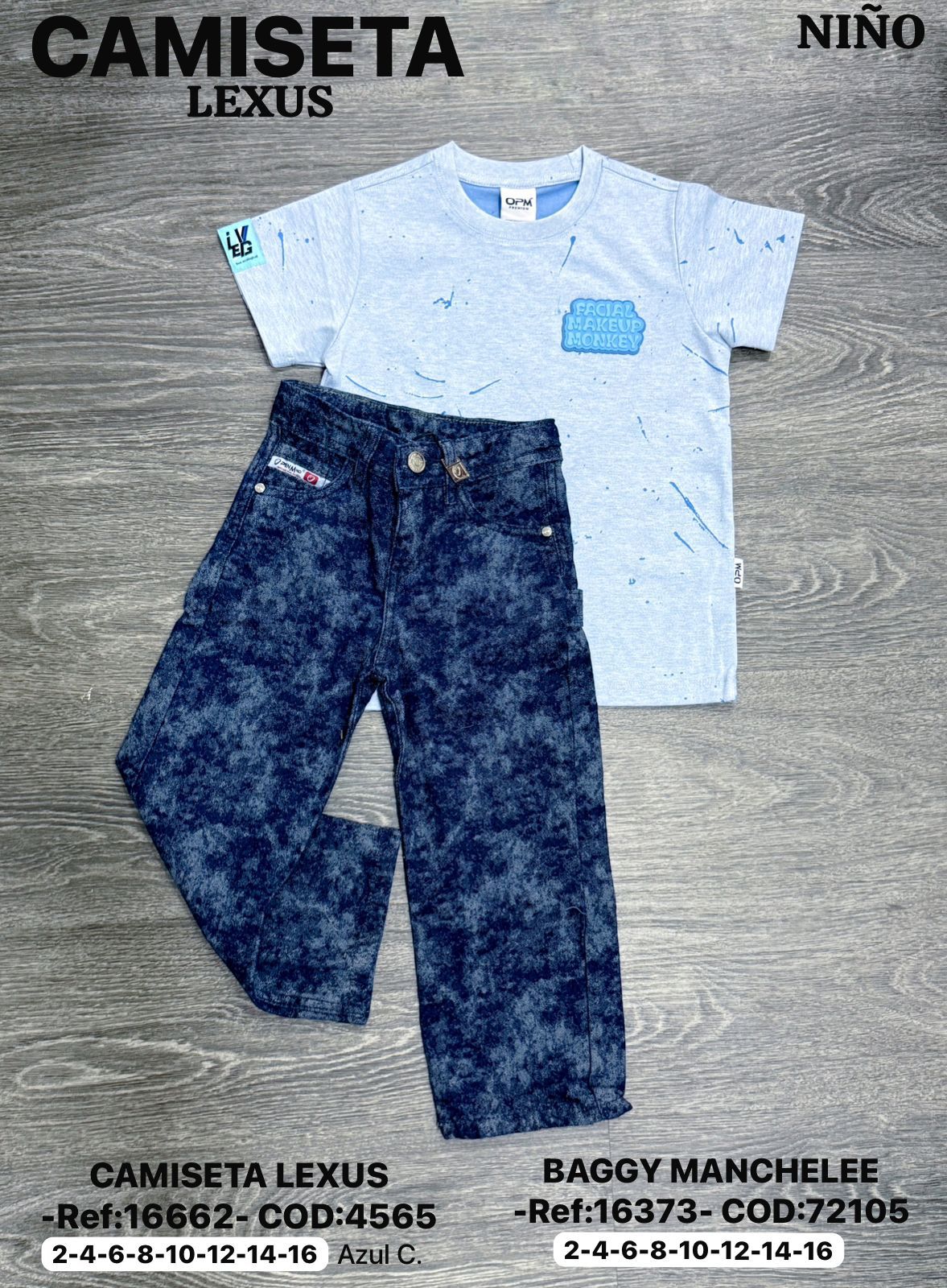 outfit q8 niño