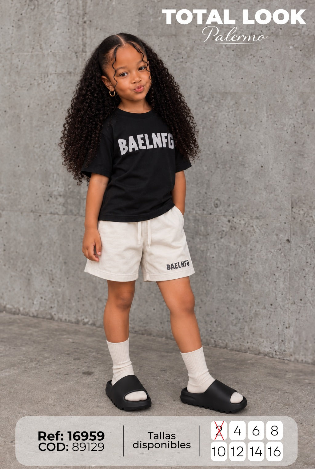 conjunto palermo niña