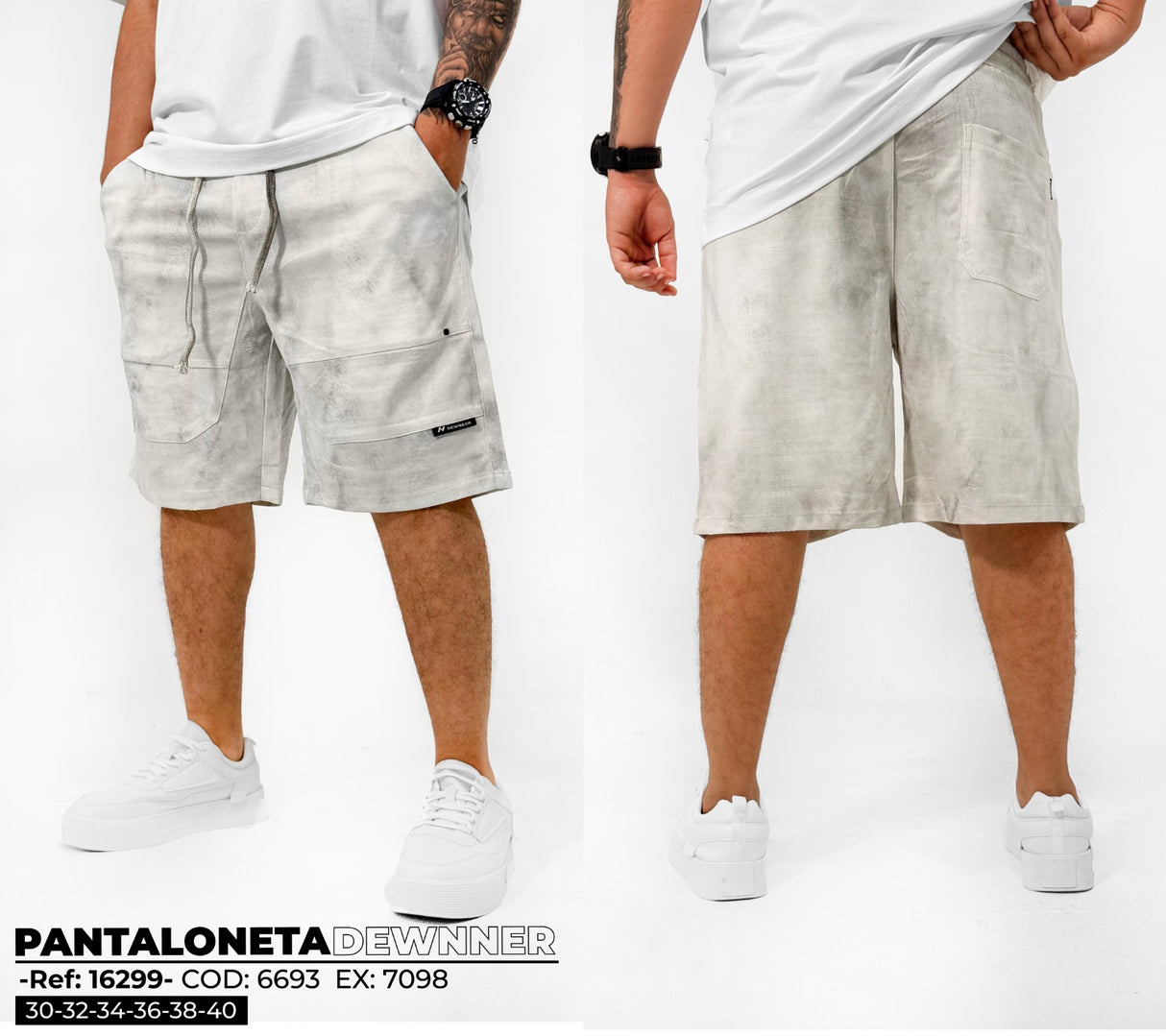 pantaloneta dewnner hombre