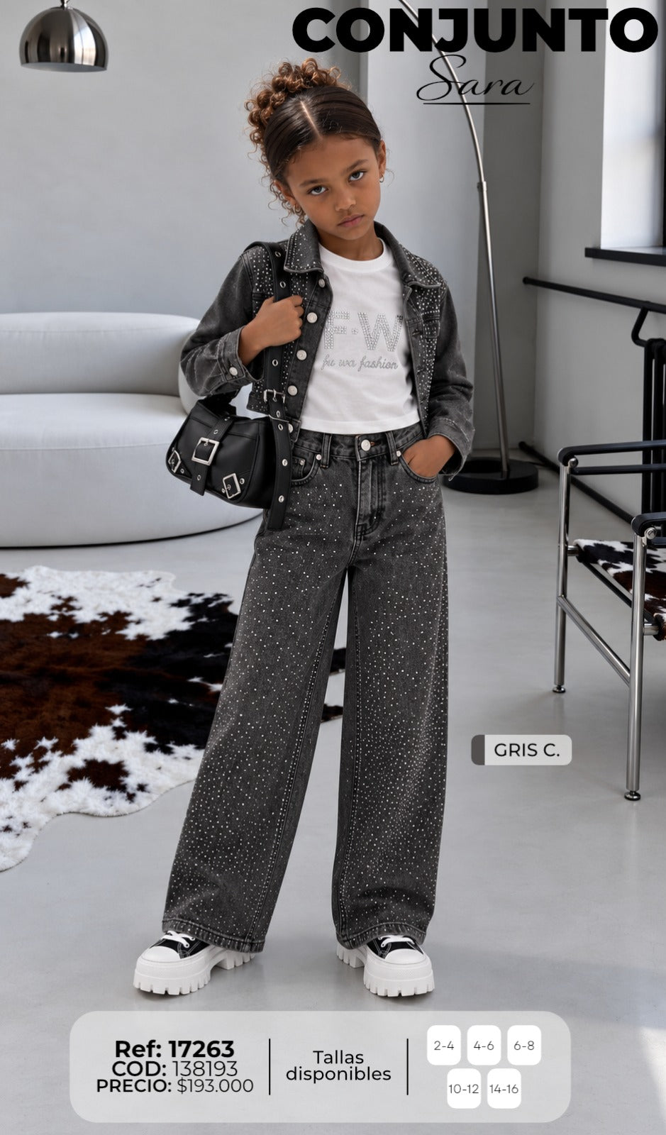 conjunto sara niña