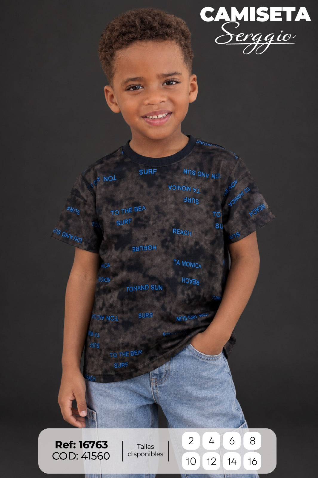 camiseta serggio niño