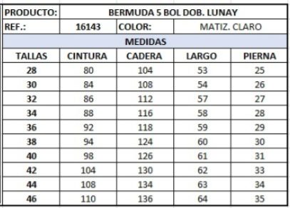 Bermuda lunay hombre