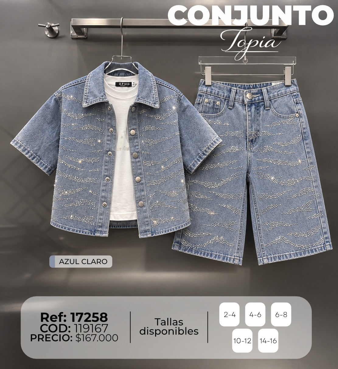 conjunto topia 1 niña