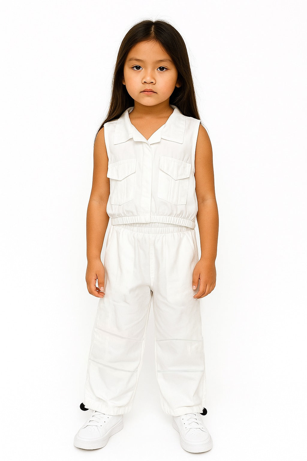 Total look ross (conjunto) niña