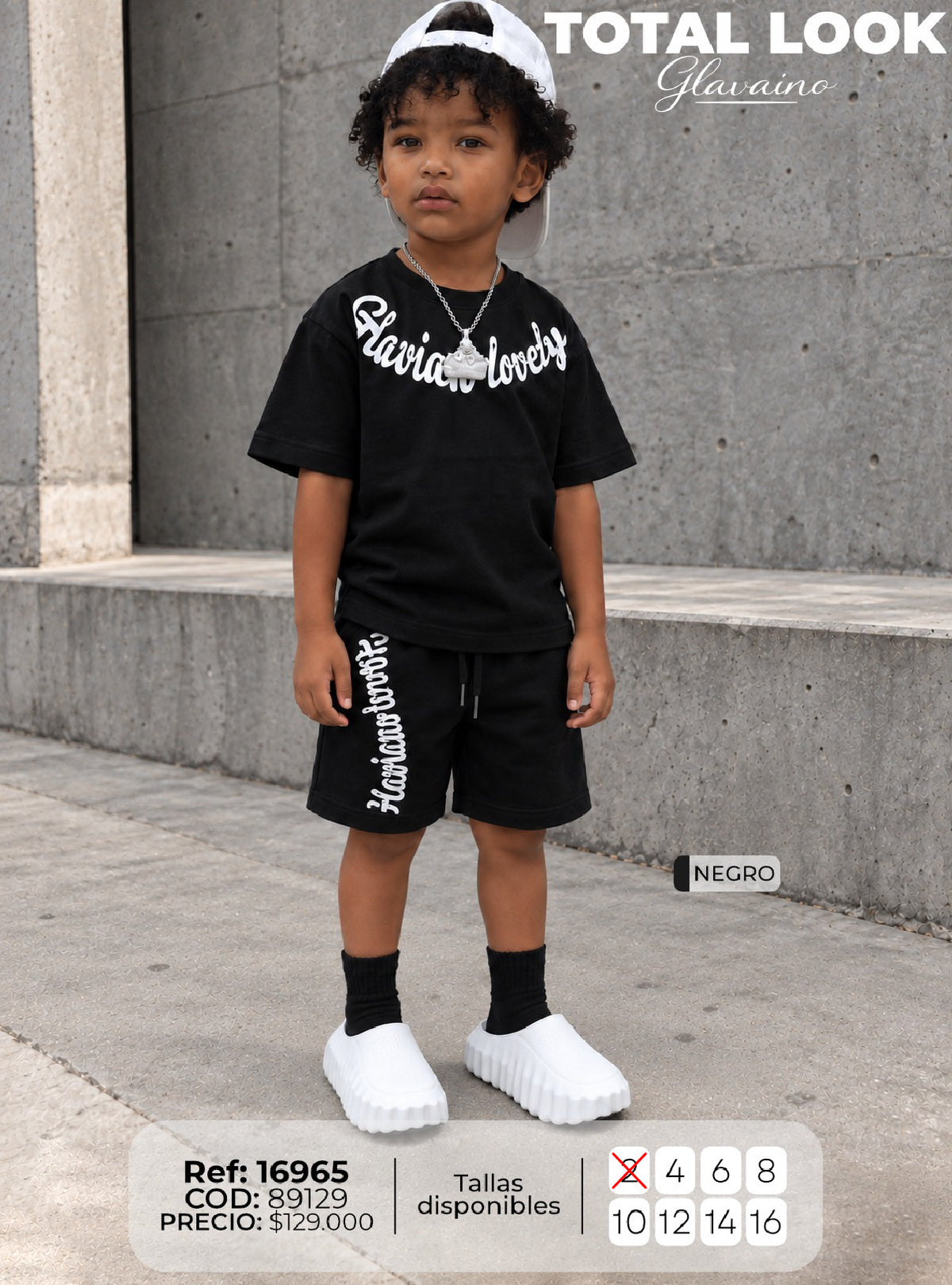total look glaviano niño