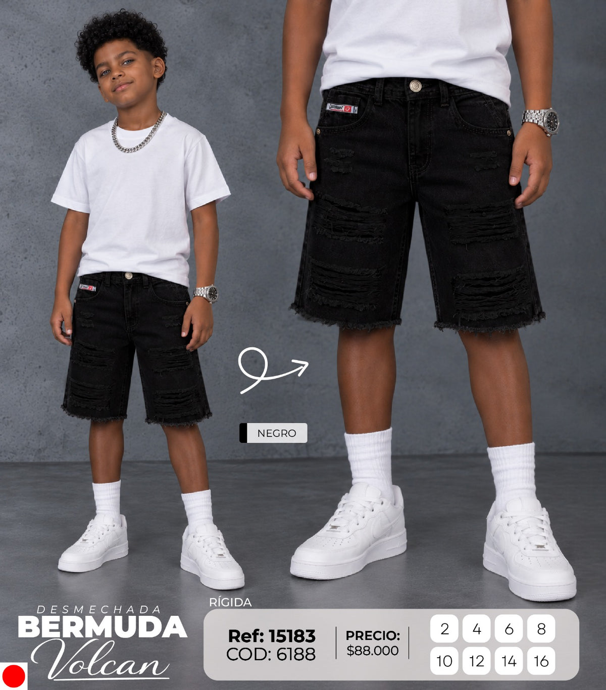 bermuda volcan negro niño