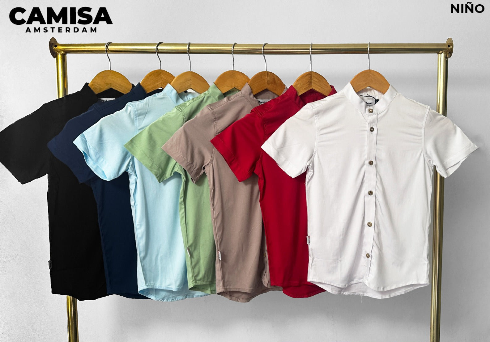 Camisa disponible para padre e hijo 