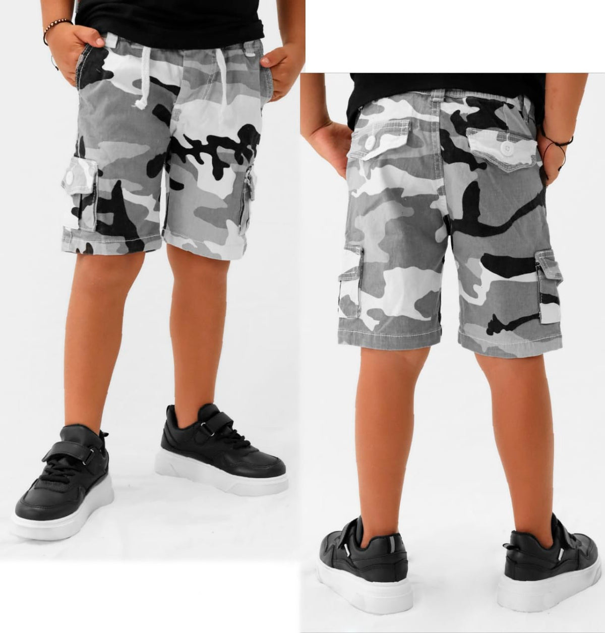 Bermuda cargo militar niño