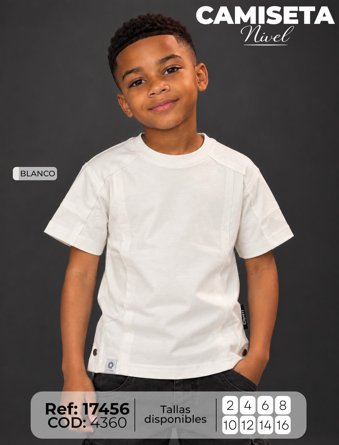 camiseta nivel niño