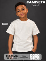 camiseta nivel niño