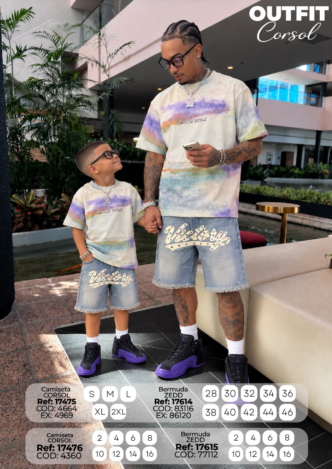 outfit padre e hijo corsol